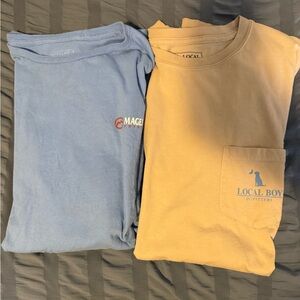 Group of 2 Tee Shirts (one size - L, one size XL)
